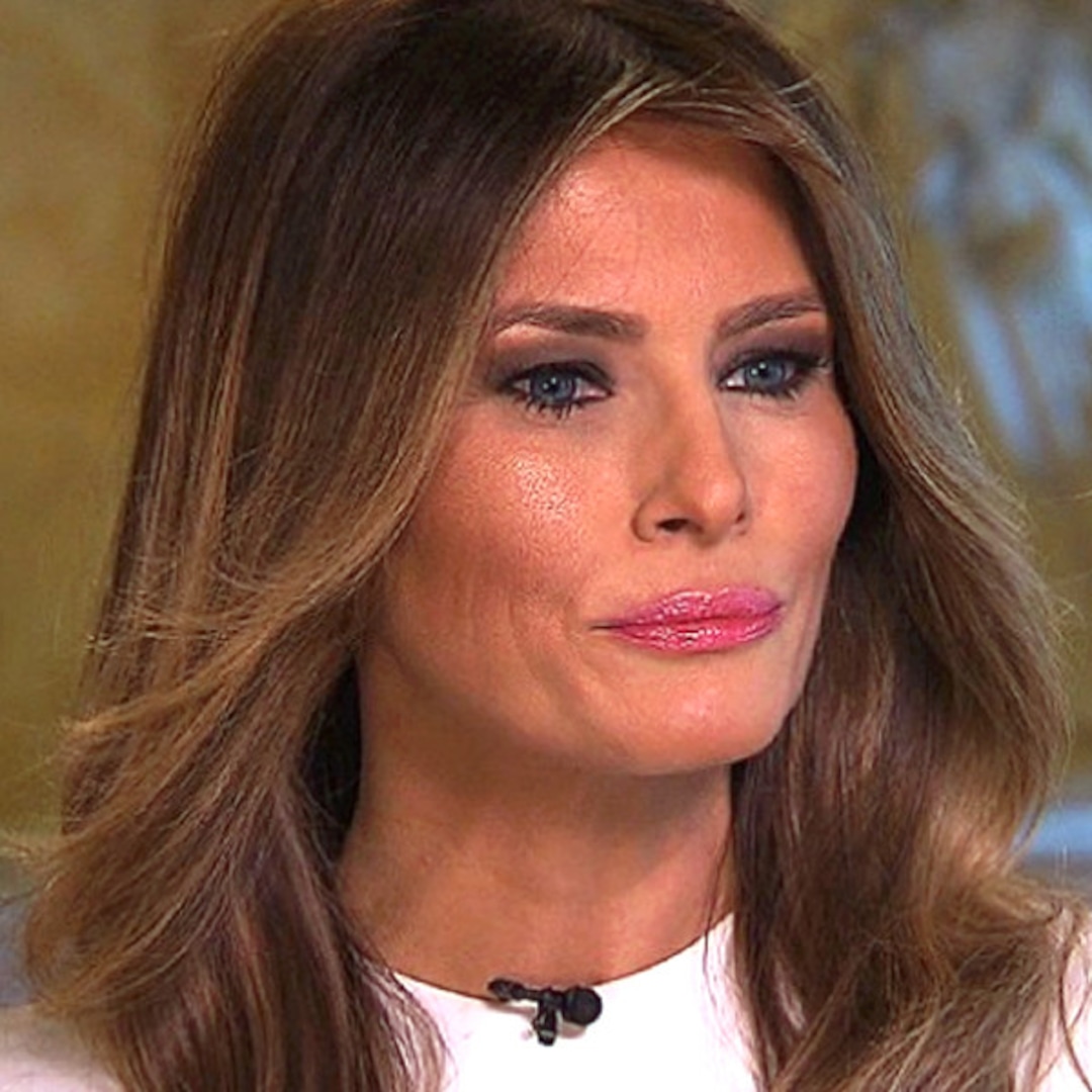 top 97+ Pictures video of melania trumps smile fading at braves game Superb top 97+ Pictures video of melania trumps smile fading at braves game Superb